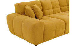 Goossens excellent loungebank kubus geel stof - 8252708-gespiegeld-02