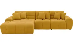 Goossens excellent loungebank kubus geel stof - 8252708-goossens-excellent-kubus-bank-stof-geel-01