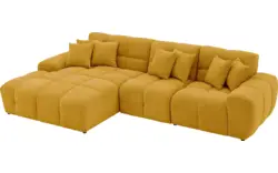 Goossens excellent loungebank kubus geel stof - 8252708-goossens-excellent-kubus-bank-stof-geel-01