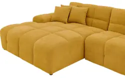 Goossens excellent loungebank kubus geel stof - 8252708-goossens-excellent-kubus-bank-stof-geel-01