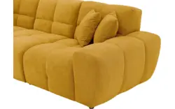 Goossens excellent loungebank kubus geel stof - 8252708-goossens-excellent-kubus-bank-stof-geel-01