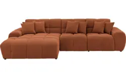 Goossens excellent loungebank kubus bruin stof - 8252709-goossens-excellent-kubus-bank-stof-bruin-01