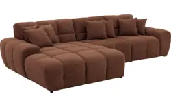 Goossens excellent loungebank kubus bruin stof - 8252710-goossens-excellent-kubus-bank-stof-bruin-01
