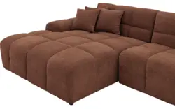 Goossens excellent loungebank kubus bruin stof - 8252710-goossens-excellent-kubus-bank-stof-bruin-01