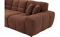 Goossens excellent loungebank kubus bruin stof - 8252710-goossens-excellent-kubus-bank-stof-bruin-01