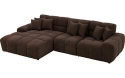 Goossens excellent loungebank kubus bruin stof - 8252711-goossens-excellent-kubus-bank-stof-bruin-01