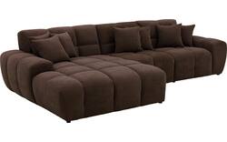 Goossens excellent loungebank kubus bruin stof - 8252711-goossens-excellent-kubus-bank-stof-bruin-01