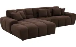Goossens excellent loungebank kubus bruin stof - 8252711-goossens-excellent-kubus-bank-stof-bruin-01