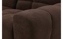 Goossens excellent loungebank kubus bruin stof - 8252711-goossens-excellent-kubus-bank-stof-bruin-01