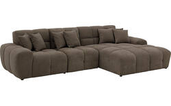 Goossens excellent loungebank kubus bruin stof - 8252712-gespiegeld-02