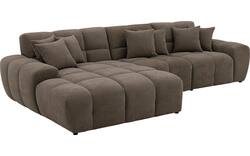 Goossens excellent loungebank kubus bruin stof - 8252712-goossens-excellent-kubus-bank-stof-bruin-01