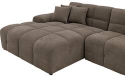 Goossens excellent loungebank kubus bruin stof - 8252712-goossens-excellent-kubus-bank-stof-bruin-01