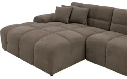 Goossens excellent loungebank kubus bruin stof - 8252712-goossens-excellent-kubus-bank-stof-bruin-01