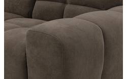Goossens excellent loungebank kubus bruin stof - 8252712-goossens-excellent-kubus-bank-stof-bruin-01