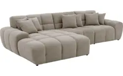 Goossens excellent loungebank kubus bruin stof - 8252713-goossens-excellent-kubus-bank-stof-bruin-01