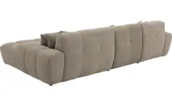 Goossens excellent loungebank kubus bruin stof - 8252714-gespiegeld-02