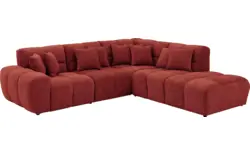 Goossens excellent hoekbank kubus rood stof - 8252715-goossens-excellent-kubus-bank-stof-rood-01