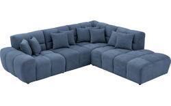 Goossens excellent hoekbank kubus blauw stof - 8252716-goossens-excellent-kubus-bank-stof-blauw-01