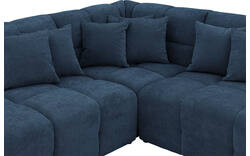 Goossens excellent hoekbank kubus blauw stof - 8252717-gespiegeld-02