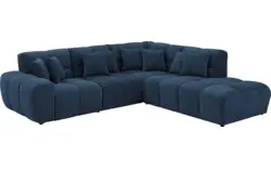 Goossens excellent hoekbank kubus blauw stof - 8252717-goossens-excellent-kubus-bank-stof-blauw-01