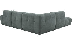 Goossens excellent hoekbank kubus groen stof - 8252718-gespiegeld-02