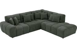 Goossens excellent hoekbank kubus groen stof - 8252720-goossens-excellent-kubus-bank-stof-groen-01