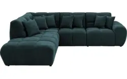 Goossens excellent hoekbank kubus groen stof - 8252721-gespiegeld-02