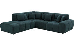 Goossens excellent hoekbank kubus groen stof - 8252721-gespiegeld-03