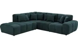 Goossens excellent hoekbank kubus groen stof - 8252721-gespiegeld-02
