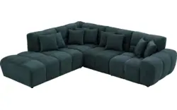 Goossens excellent hoekbank kubus groen stof - 8252721-gespiegeld-02
