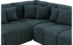 Goossens excellent hoekbank kubus groen stof - 8252721-goossens-excellent-kubus-bank-stof-groen-01