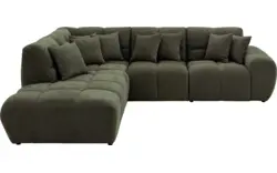 Goossens excellent hoekbank kubus groen stof - 8252722-gespiegeld-02