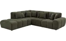 Goossens excellent hoekbank kubus groen stof - 8252722-gespiegeld-02