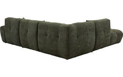 Goossens excellent hoekbank kubus groen stof - 8252722-gespiegeld-02