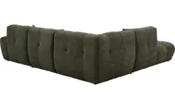 Goossens excellent hoekbank kubus groen stof - 8252722-gespiegeld-02