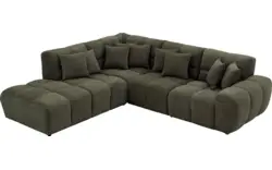 Goossens excellent hoekbank kubus groen stof - 8252722-gespiegeld-02