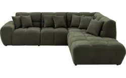 Goossens excellent hoekbank kubus groen stof - 8252722-goossens-excellent-kubus-bank-stof-groen-01