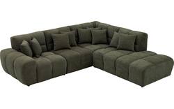 Goossens excellent hoekbank kubus groen stof - 8252722-goossens-excellent-kubus-bank-stof-groen-01