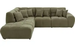 Goossens excellent hoekbank kubus groen stof - 8252723-gespiegeld-02