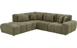 Goossens excellent hoekbank kubus groen stof - 8252723-gespiegeld-02