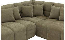 Goossens excellent hoekbank kubus groen stof - 8252723-gespiegeld-02