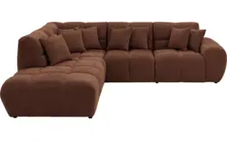 Goossens excellent hoekbank kubus bruin stof - 8252726-gespiegeld-02