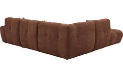 Goossens excellent hoekbank kubus bruin stof - 8252726-gespiegeld-02