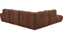 Goossens excellent hoekbank kubus bruin stof - 8252726-gespiegeld-02