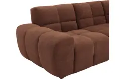 Goossens excellent hoekbank kubus bruin stof - 8252726-goossens-excellent-kubus-bank-stof-bruin-01