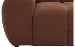 Goossens excellent hoekbank kubus bruin stof - 8252726-goossens-excellent-kubus-bank-stof-bruin-01