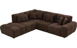 Goossens excellent hoekbank kubus bruin stof - 8252727-gespiegeld-02