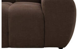 Goossens excellent hoekbank kubus bruin stof - 8252727-gespiegeld-02