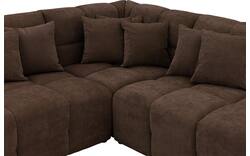 Goossens excellent hoekbank kubus bruin stof - 8252727-goossens-excellent-kubus-bank-stof-bruin-01