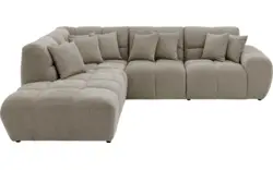 Goossens excellent hoekbank kubus bruin stof - 8252729-gespiegeld-02